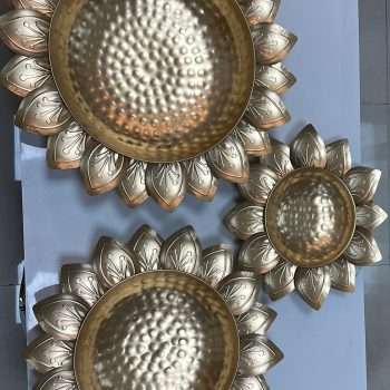3 Piece Urli Set for Gift, Decor, Living Room, Diwali Festival Diwali Gifts